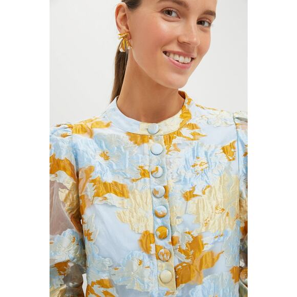 POMANDER PLACE Jessamine Jacquard Samantha Dress Size S NWT - Picture 5 of 8